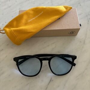 Unisex Light Blue Sunglasses